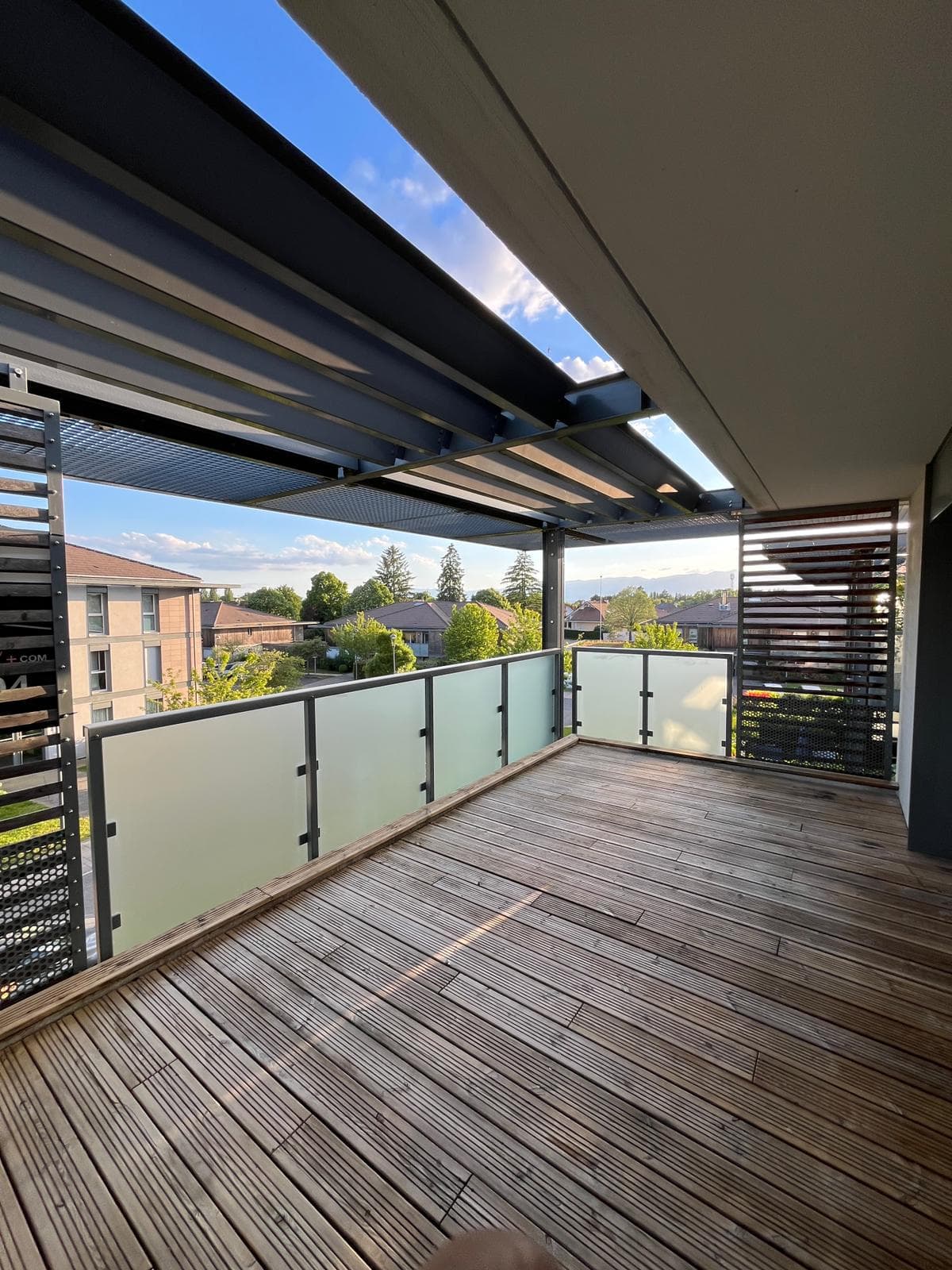 Terrasse avec pergola